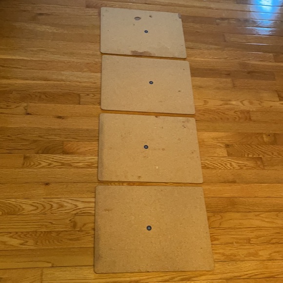 Pimpernel England WB Flowers and Birds cork-back placemat set of 4 - Picture 7 of 11